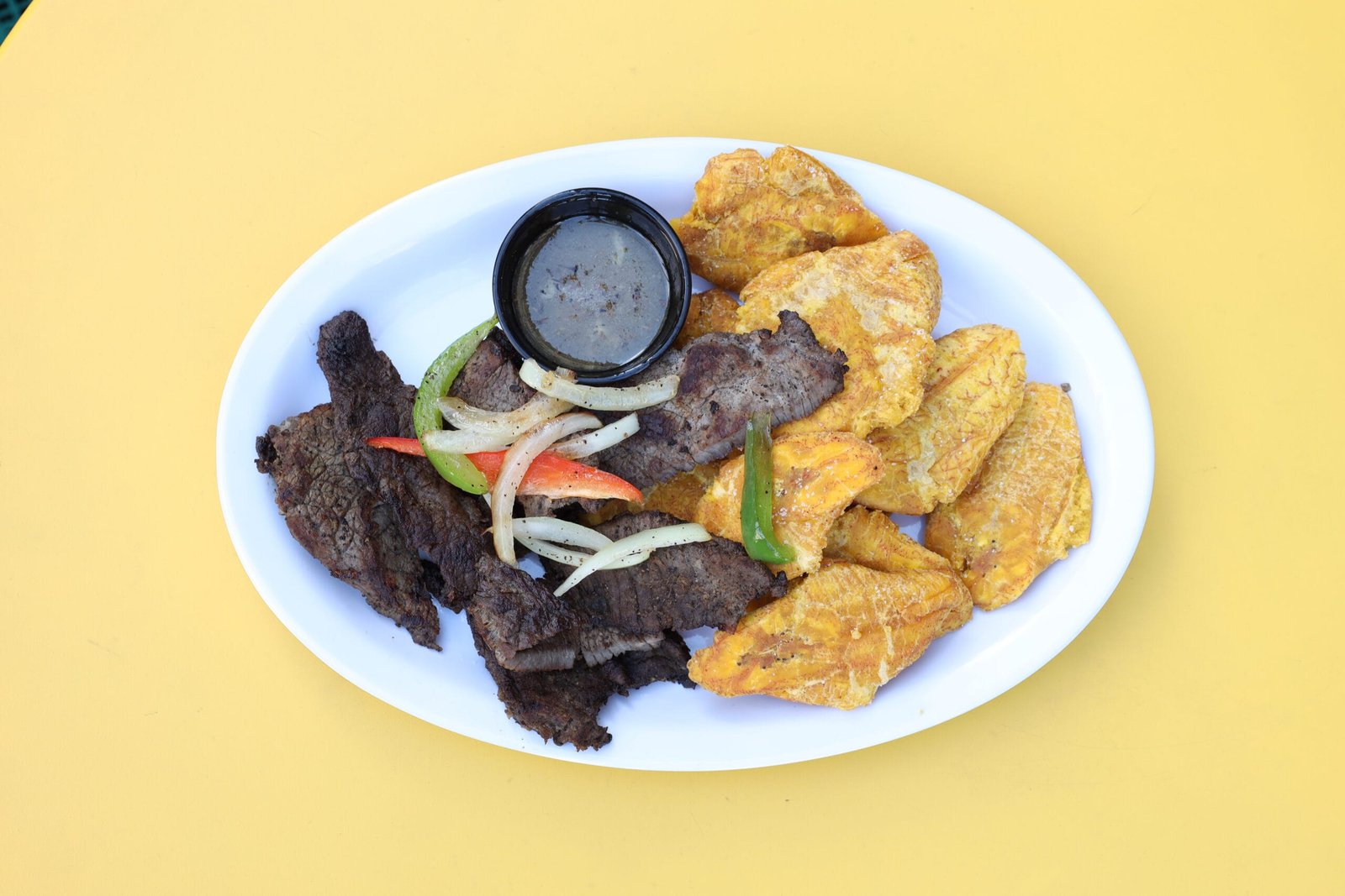 Rancho Avocado Tostones Platter